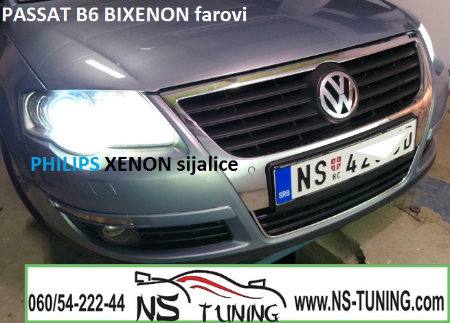passat b6 bixenon farovi d1s sijalica philips ugradnja novi sad